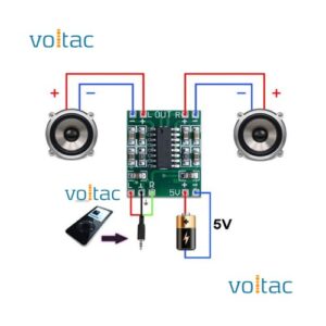 PAM8403 Super Mini Digital Audio Amplifier