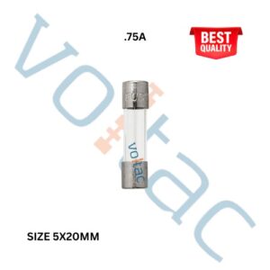 .75A Glass Fuse 20mm