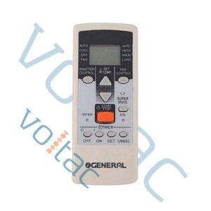 General Air conditioner remote control