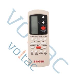 Singer Air Conditioner Remote